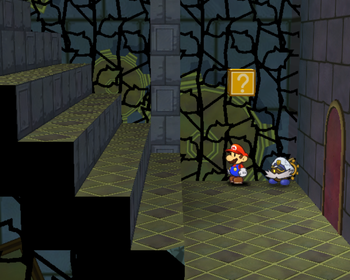 Eleventh ? Block in Palace of Shadow of Paper Mario: The Thousand-Year Door.