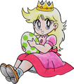 Peach with a Yoshi's Egg Super Mario Bros. 4: Super Mario World 1, cover