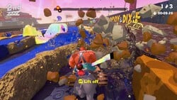 The Rambi Rumble minigame in Donkey Kong Bananza