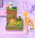 Screenshot of the level icon of Sprawling Savanna in Super Mario 3D World