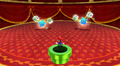 The two Lumalees inside Starship Mario