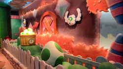 Queue of Yoshi's Adventure in Super Nintendo World