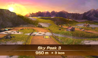 Sky Peak 3 overview from Mario Sports Superstars