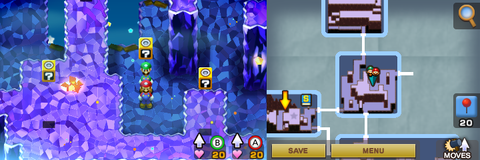 Third block in Stardust Fields of Mario & Luigi: Superstar Saga + Bowser's Minions.