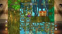 The second treasure chest in Ropey Jungle