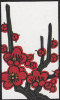 Third card of February in the Club Nintendo Hanafuda deck.