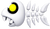Icon of Fish Bone from Dr. Mario World