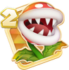 Piranha Plant Clinic Event 2 Medal (Dazzling) from Dr. Mario World