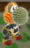 An amiibo pattern from Yoshi's Woolly World