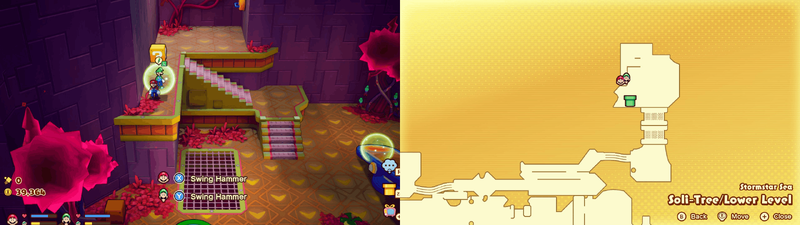 Block 28 in the Soli-Tree from Mario & Luigi: Brothership