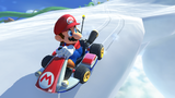 Mario using the Smart Steering feature on Cloudtop Cruise