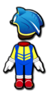 Sonic Mii racing suit from Mario Kart 8