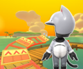 The course icon of the R/T variant with the Cat Mii Racing Suit