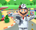 The course icon of the R/T variant with Dr. Mario
