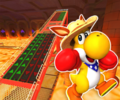 The course icon of the T variant with Yoshi (Kangaroo)