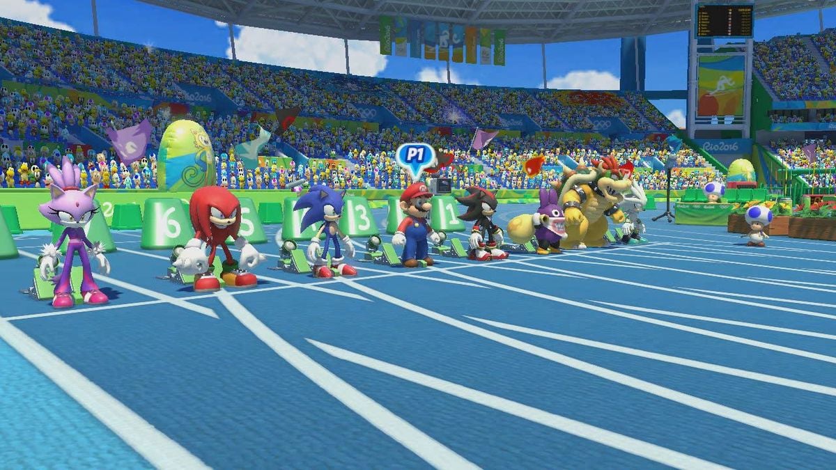 100m (Mario & Sonic at the Rio 2016 Olympic Games for Wii U) Super