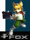 Artwork of a fighter from Super Smash Bros. Melee