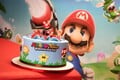 A Mario + Rabbids Kingdom Battle cake celebrating the game's release