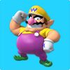 Wario card from Online Super Mario Memory Match-Up Game