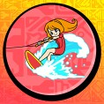 Mona, as shown in an opinion poll on several characters from WarioWare: Move It!
