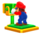Mario with a pair of Binoculars