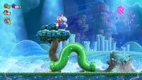 The third 10-flower coin in the level Welcome to the Flower Kingdom! in Super Mario Bros. Wonder