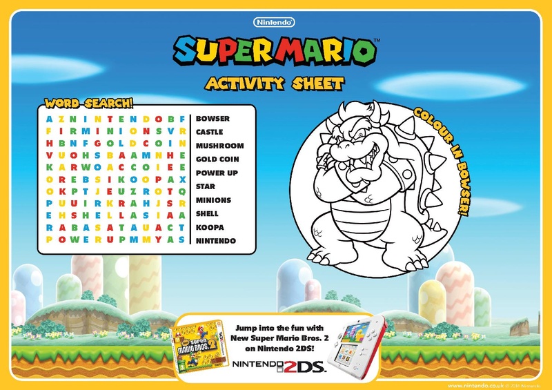 File:Super Mario Activity Sheet Bowser.pdf