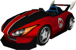 The model for Mario's Wild Wing from Mario Kart Wii