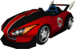 The model for Mario's Wild Wing from Mario Kart Wii