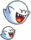 Artwork of Boos in Yoshi Topsy-Turvy (later reused for Yoshi's Island DS)