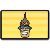The icon for the 18-Volt Card prize from Game & Wario.
