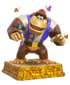 Statue of Chunky Kong from Donkey Kong Bananza