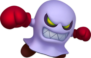 Artwork of a Broozer from Dr. Mario World