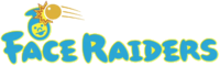 The Face Raiders logo for the Nintendo 3DS.