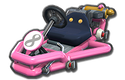 Thumbnail of a hot pink Pipe Frame (with 8 icon), in Mario Kart 8 Deluxe.