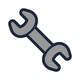 Rocky Wrench's Emblem, from Mario Kart World