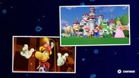 The ending of the Rayman in the Phantom Show DLC in Mario + Rabbids Sparks of Hope