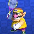 Picture of Wario from Mario Tennis Aces Fun Trivia Quiz