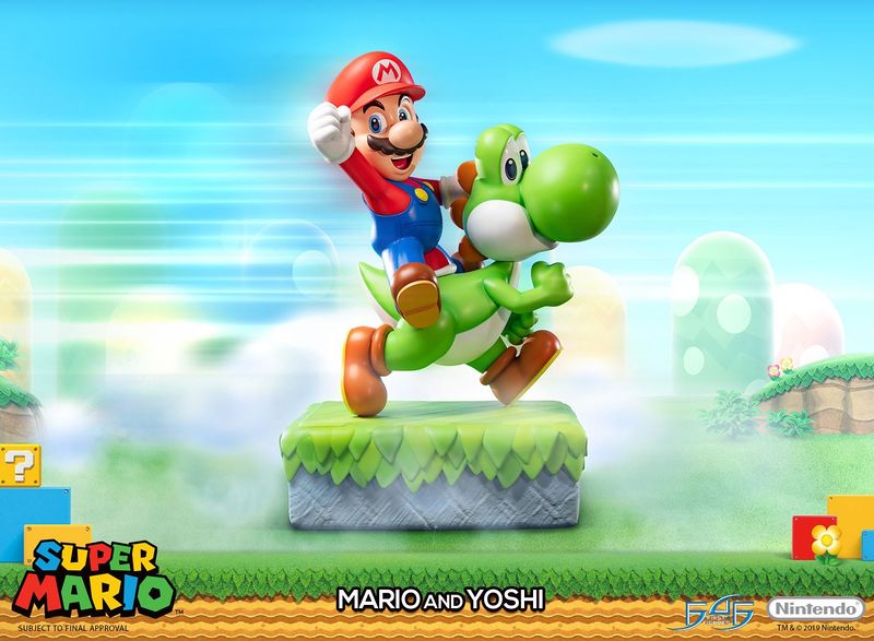 File:Mario and Yoshi Statue First4Figures.jpg