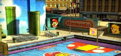 The Nintendo Court in NBA Street V3