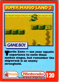 One of the Nintendo Collector Cards