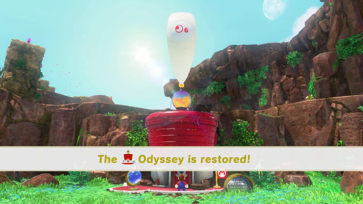 File:NM SMO Powering Up the Odyssey.jpg - Super Mario Wiki, the Mario ...