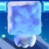 Squared screenshot of a Ice Chunk from New Super Mario Bros. U.