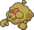 Sprite of Huff N. Puff, from Paper Mario.