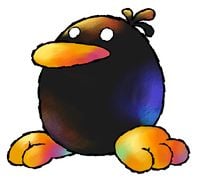 Raphael the Raven's artwork from Yoshi's Island: Super Mario Advance 3