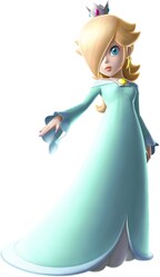 Artwork of Rosalina, used in Mario Kart 7 and Mario Kart Arcade GP DX