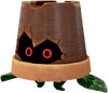 Artwork of a potted Uproot from Super Mario Odyssey.