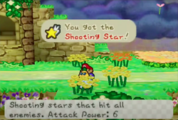 Obtaining the Shooting Star in Flower Fields