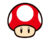 Sticker of a Mushroom from Mario Party Superstars