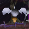A yellow flying Crystal Creature in Wario World